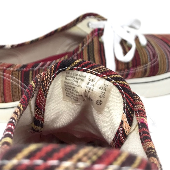 Airwalk Baja Aztec Tribal Canvas Sneakers 10 - Picture 14 of 16